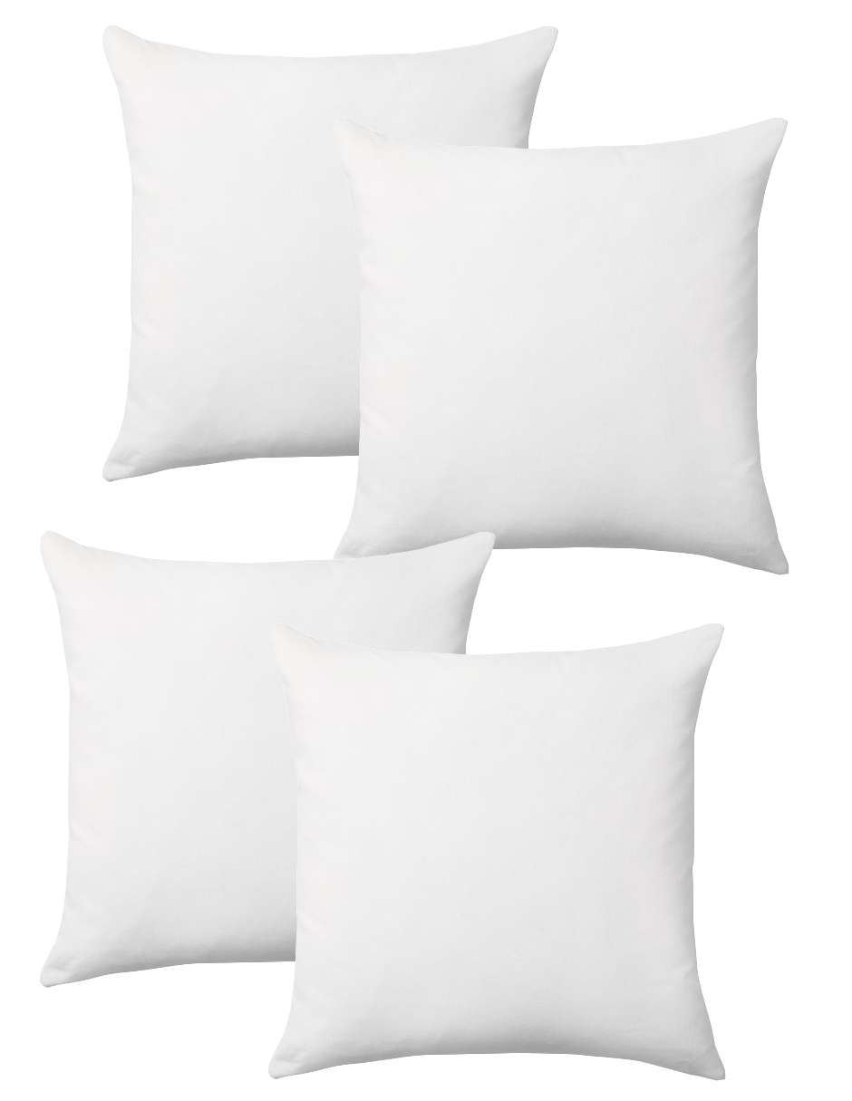 Relleno para Cojin suave 45x45 4 piezas Delcron.