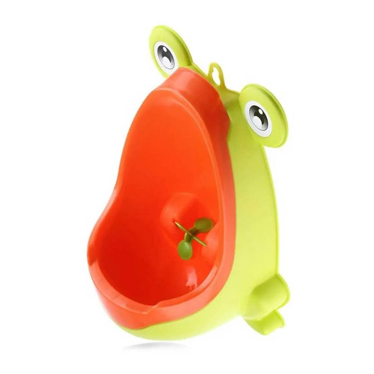 Baño Entrenador Mingitorio Para Bebe Bañito Rana Urinario Niño Naranja