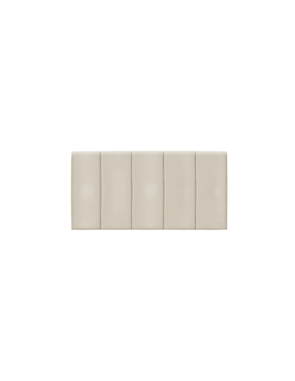 Cabecera Individual Harmony Rayas y 3 Ajustes De Altura Color Natural