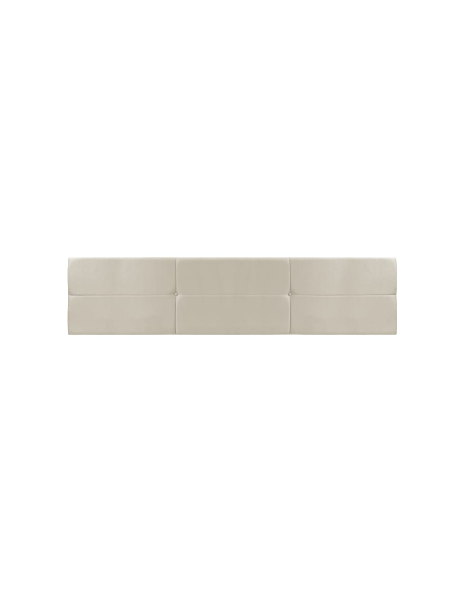 Cabecera King Size Harmony Cuadros 3 Ajustes De Altura, Beige