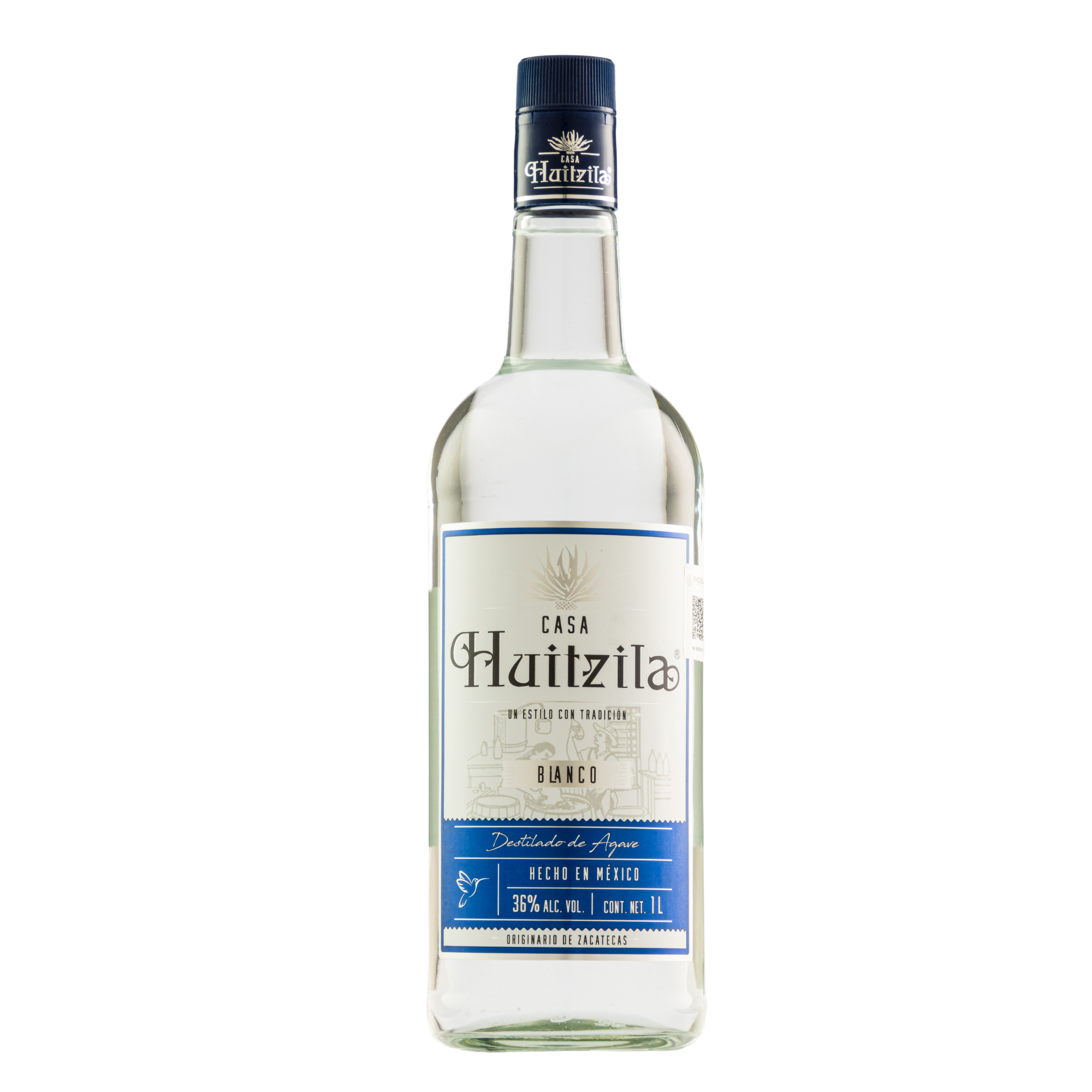 Destilado de Agave Casa Huitzila Blanco 1000 Ml