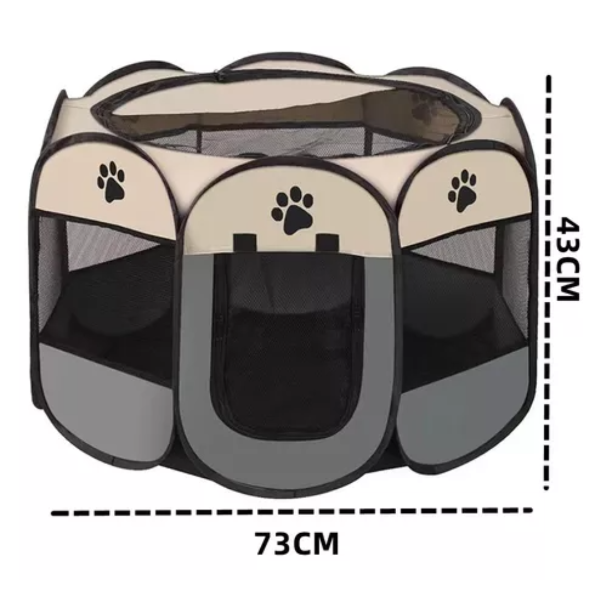 Casa Corral Portátil Viajes Y Paseo Perro Juego Para Mascota