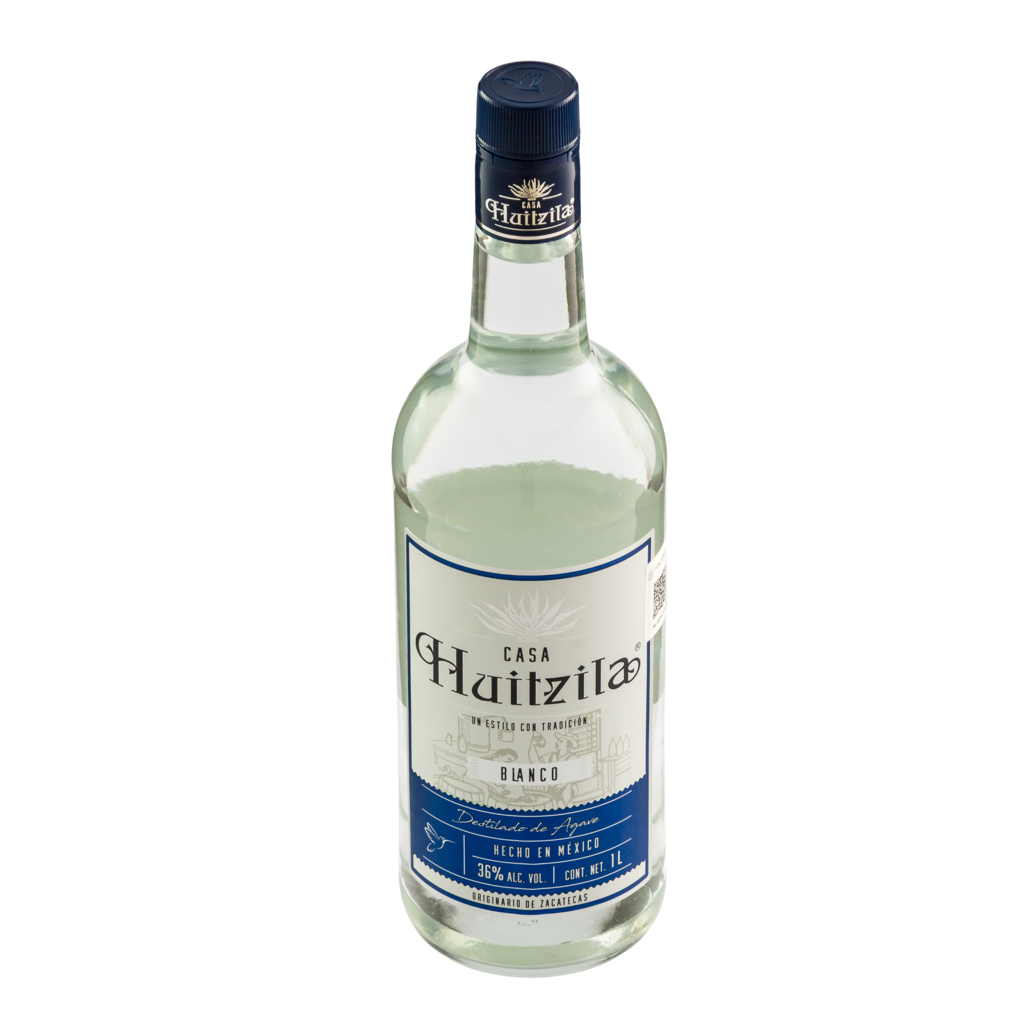 Destilado de Agave Casa Huitzila Blanco 1000 Ml