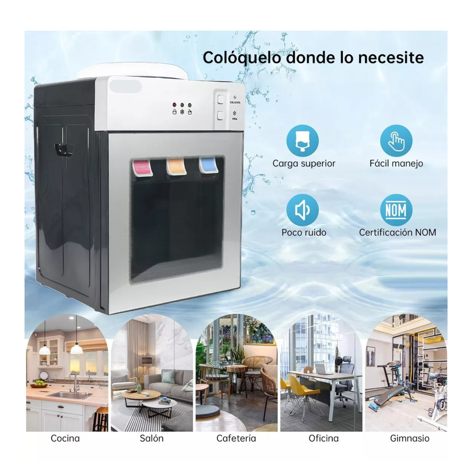 Dispensador De Agua Fría Y Caliente 