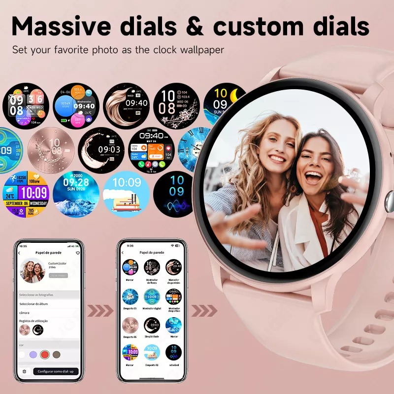 Reloj Inteligente Smartwatch Llamadas Bluetooth Impermeable