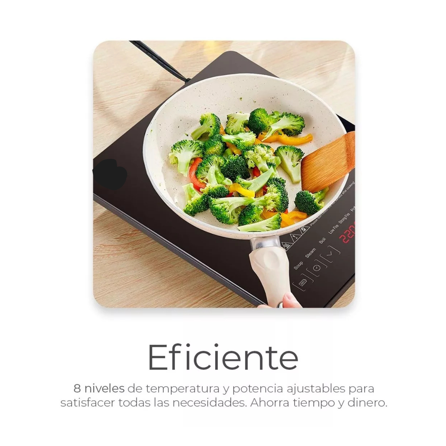 Parrilla Eléctrica De Inducción Magnética 8 Tipos De Cocción