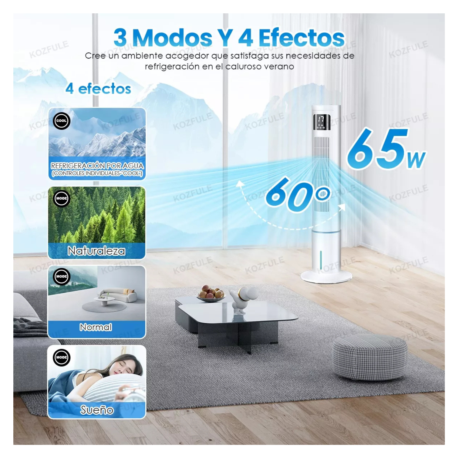 Enfriador De Aire Acondicionado Ventilador Frio 