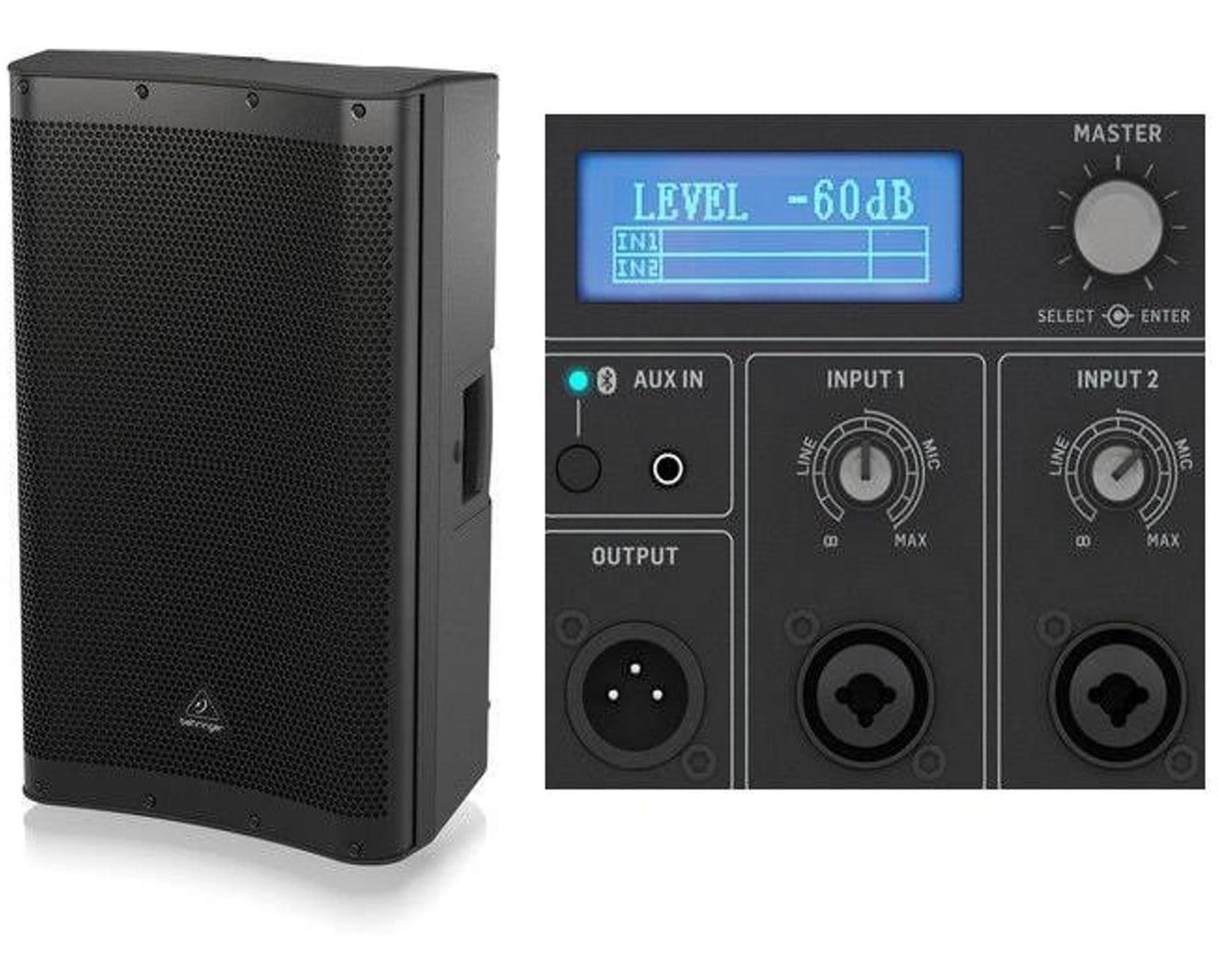 Behringer Dr115dsp Bafle Bluetooth Bocina 15 PuLG 1200 Watts