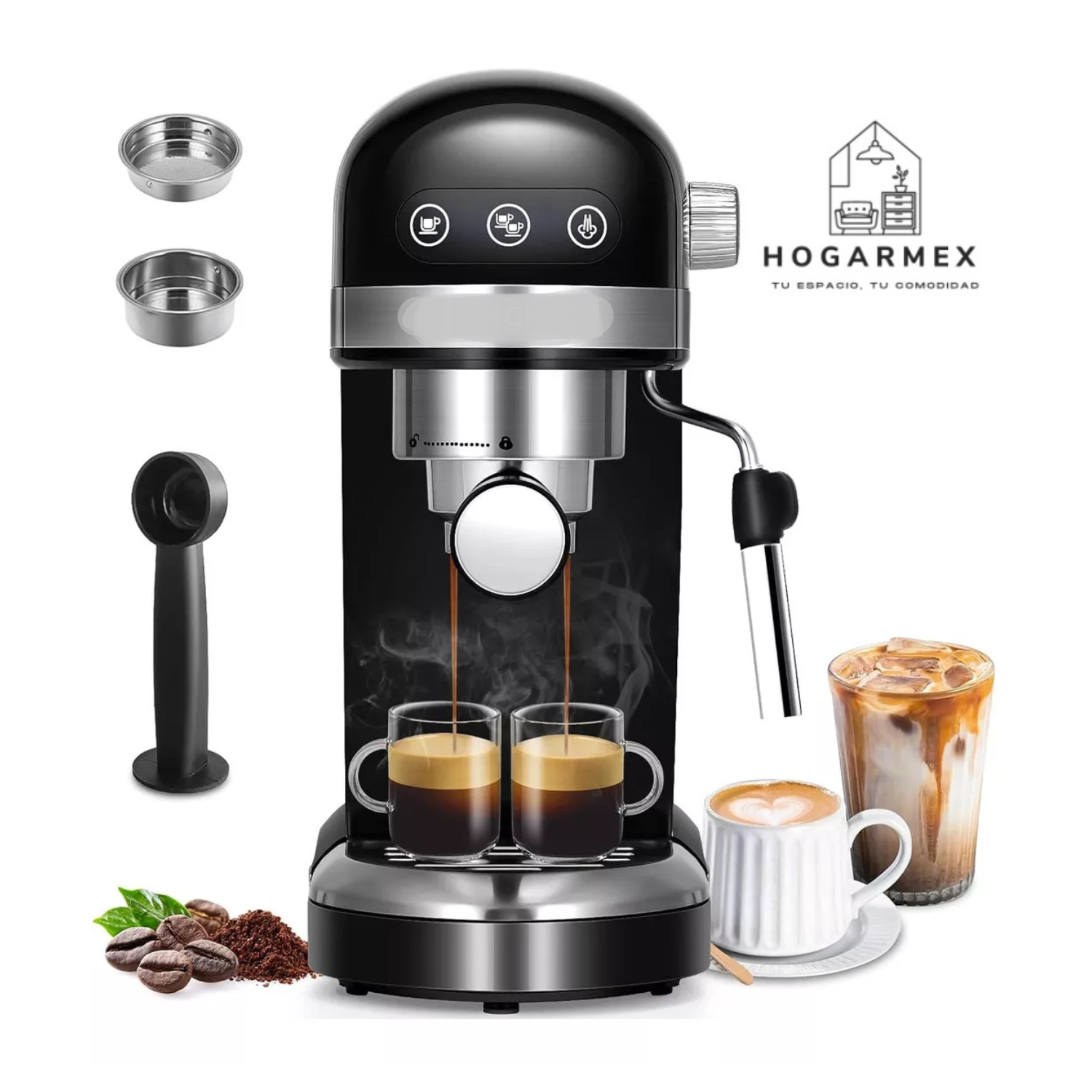 Máquina De Espresso Y Cappuccino 20 Bares
