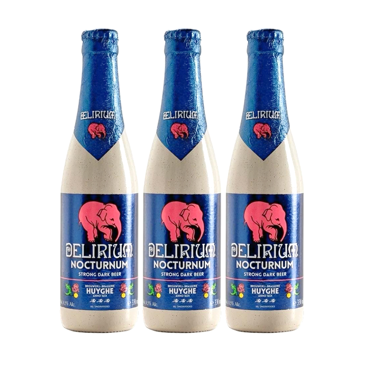 Tripack Cerveza Delirium Nocturnum Strong Dark 330 ml