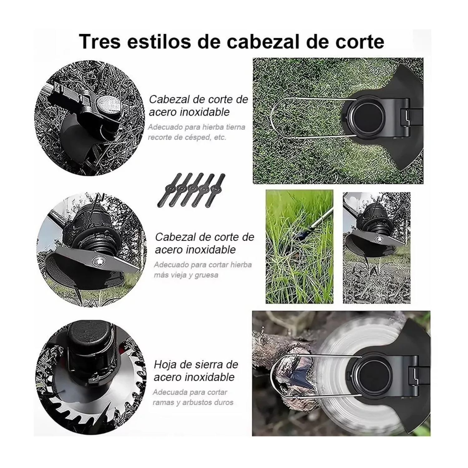 Desbrozadora Eléctrica Inalambrica De Césped 36v Con 2 Baterías
