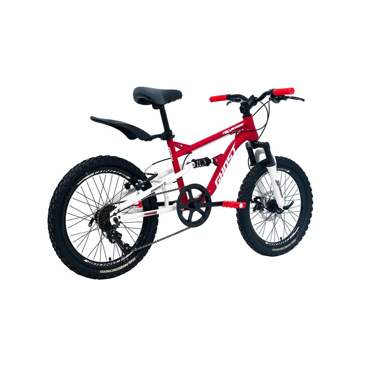 Bicicleta Ghost Revenge Rodada 20 Rojo