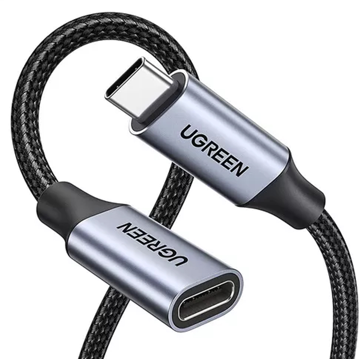 Cable Extensión Tipo C 3.1 / 1metro Gen 2 Thunderbolt 3 Black