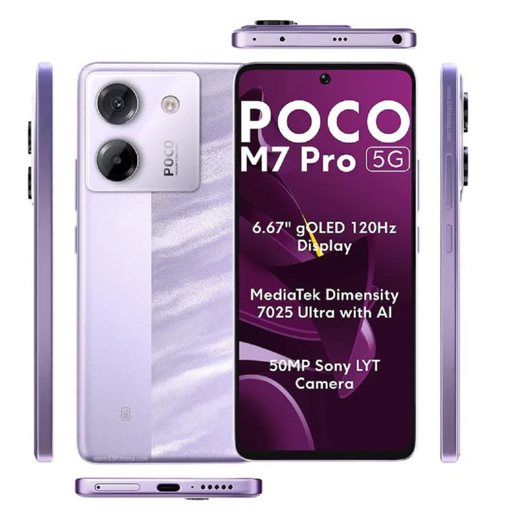 Xiaomi Poco M7 Pro 5g 8gb Ram, 256gb Rom, Cámara 50mp, Batería 5110mah