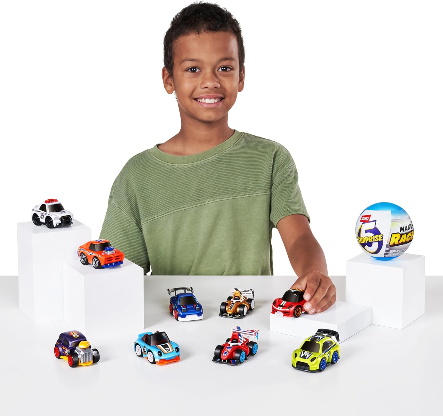 Minibrands Juguete Miniatura Make a Racer 5 sorpresas Series 1
