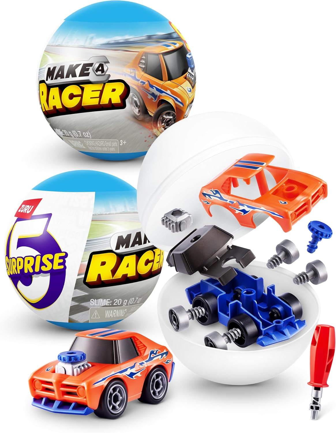 Minibrands Juguete Miniatura Make a Racer 5 sorpresas Series 1