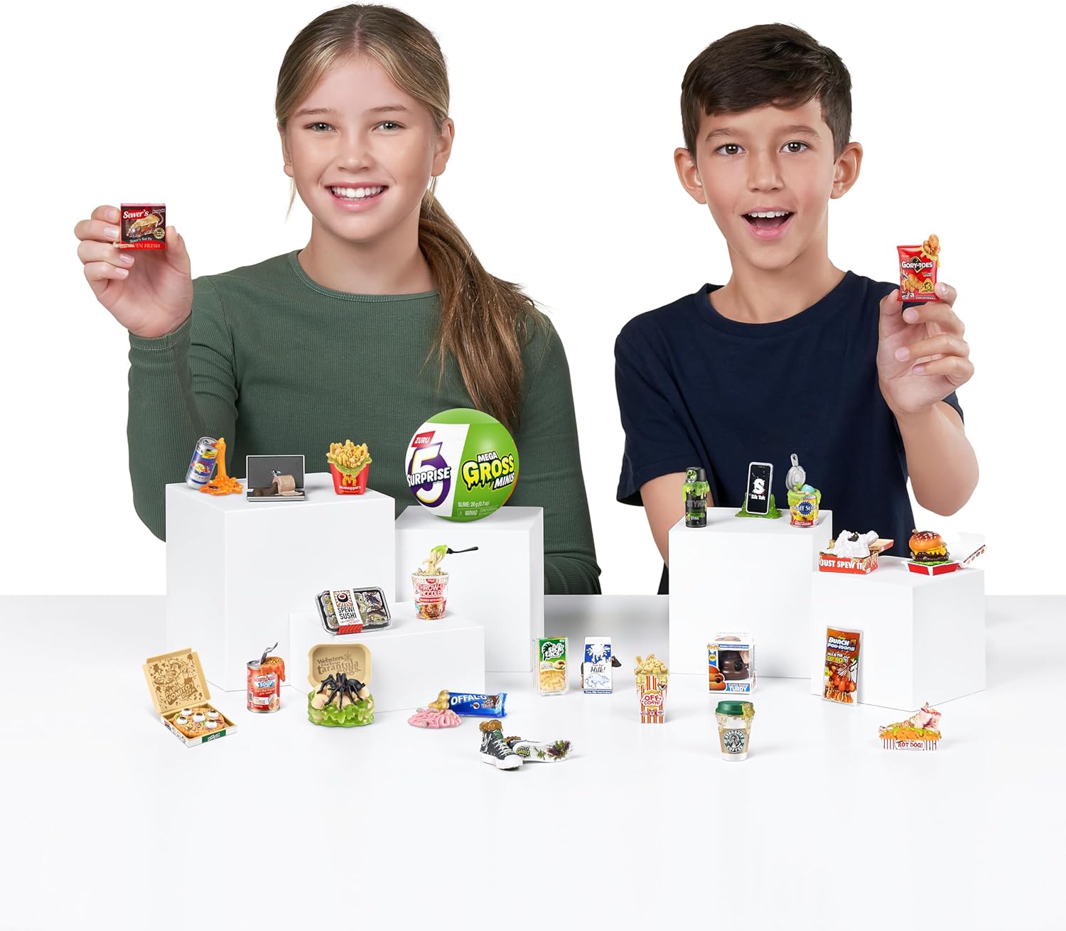 Minibrands Juguete Miniatura Mega Gross 5 sorpresas Series 1
