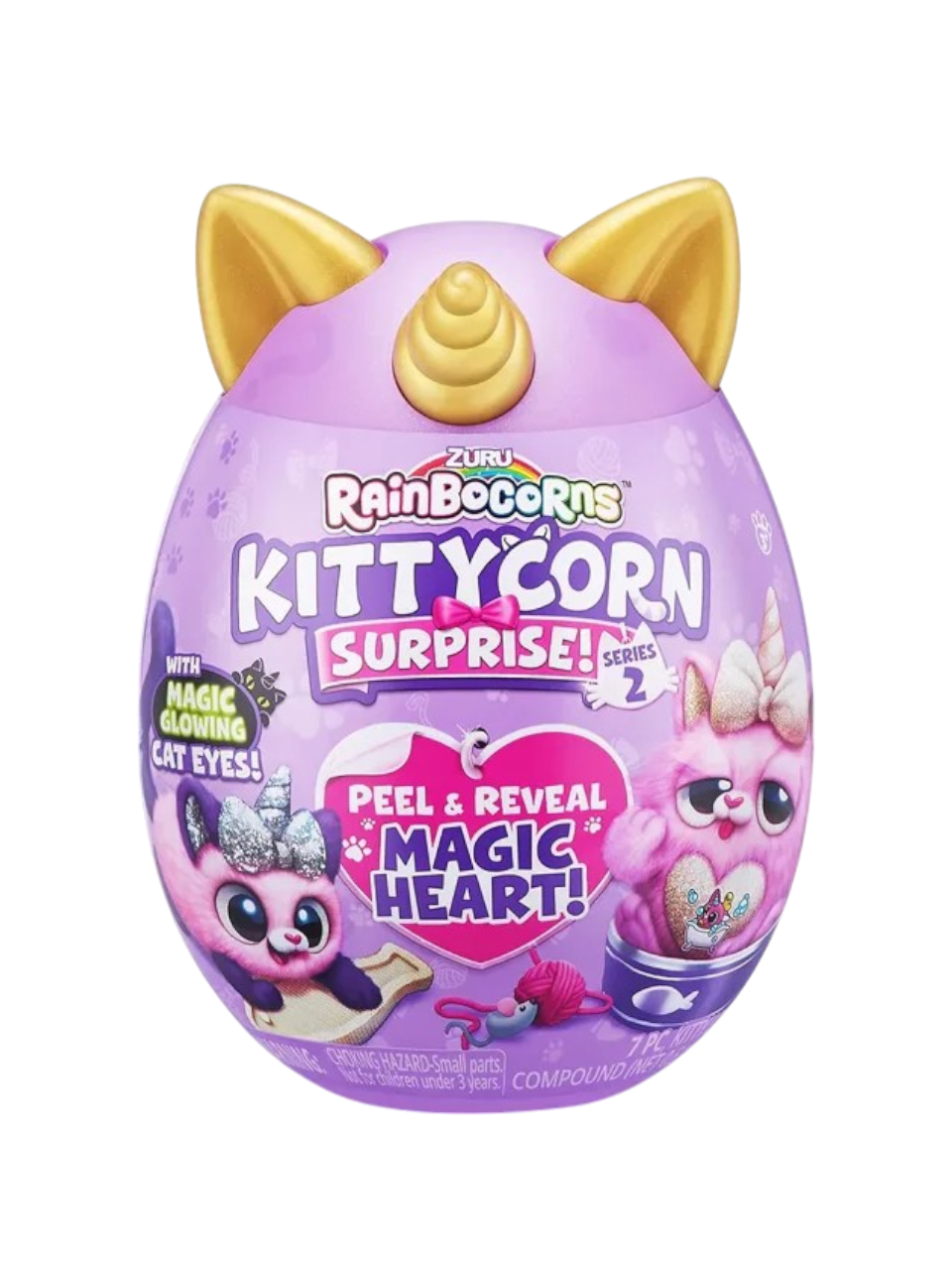 Rainbocorns Kittycorn Sorpresa Series 2  DORADO