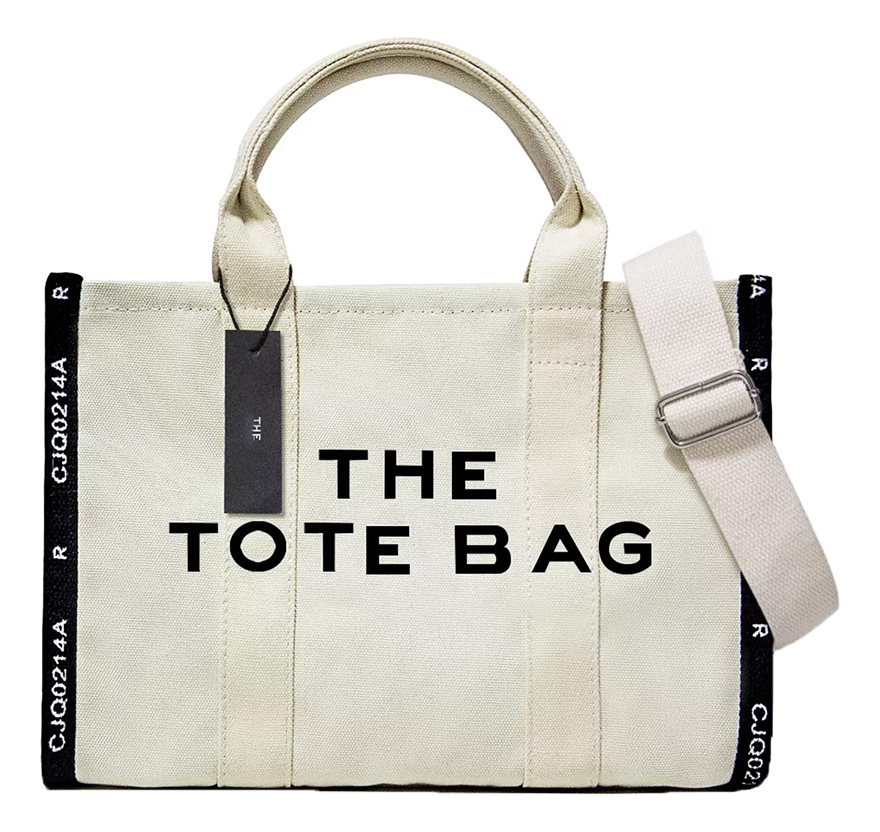 Bolsa The Tote Bag Moda Mujer Beige 