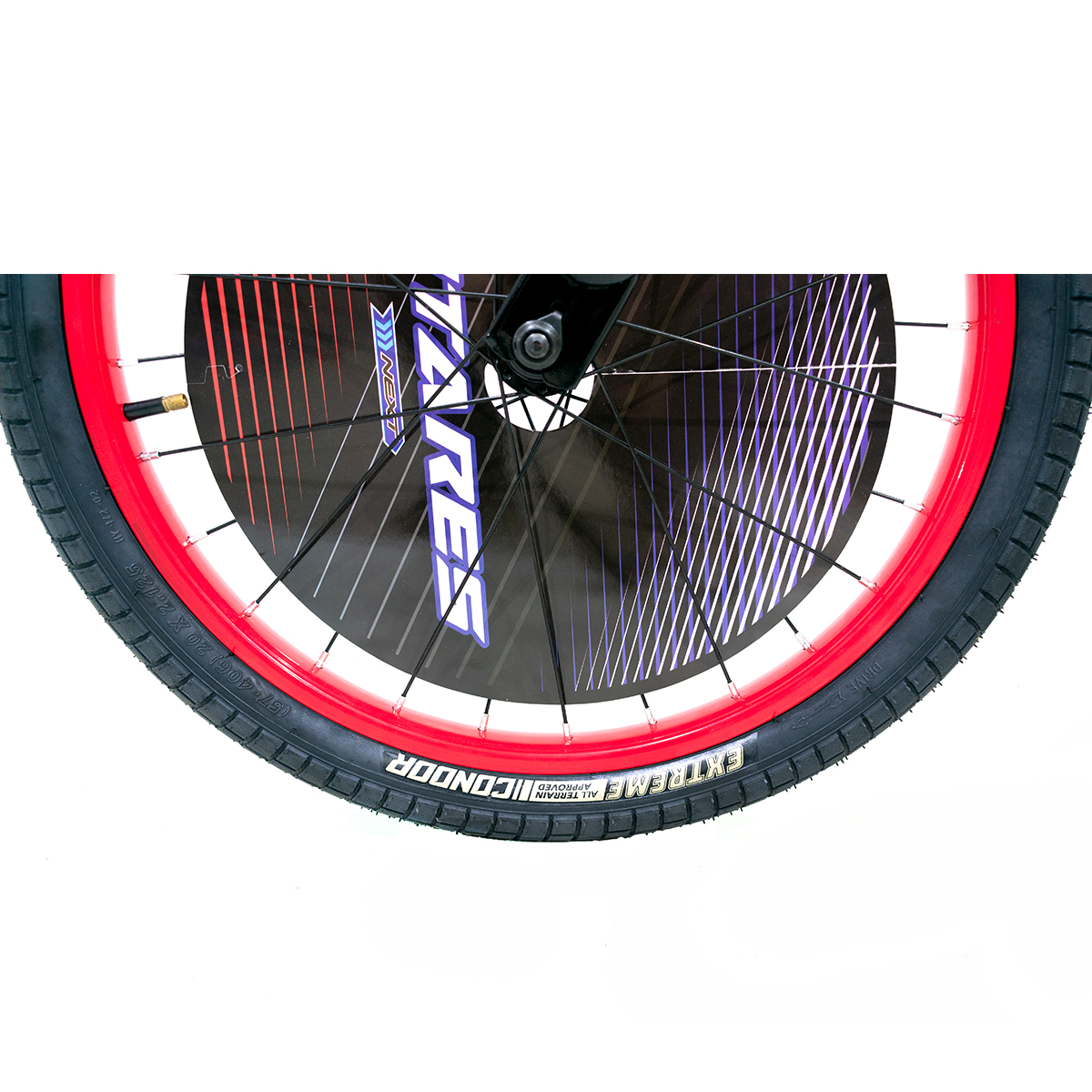 Bicicleta Veloci Next Antares Rodada 20 Rojo Infantil