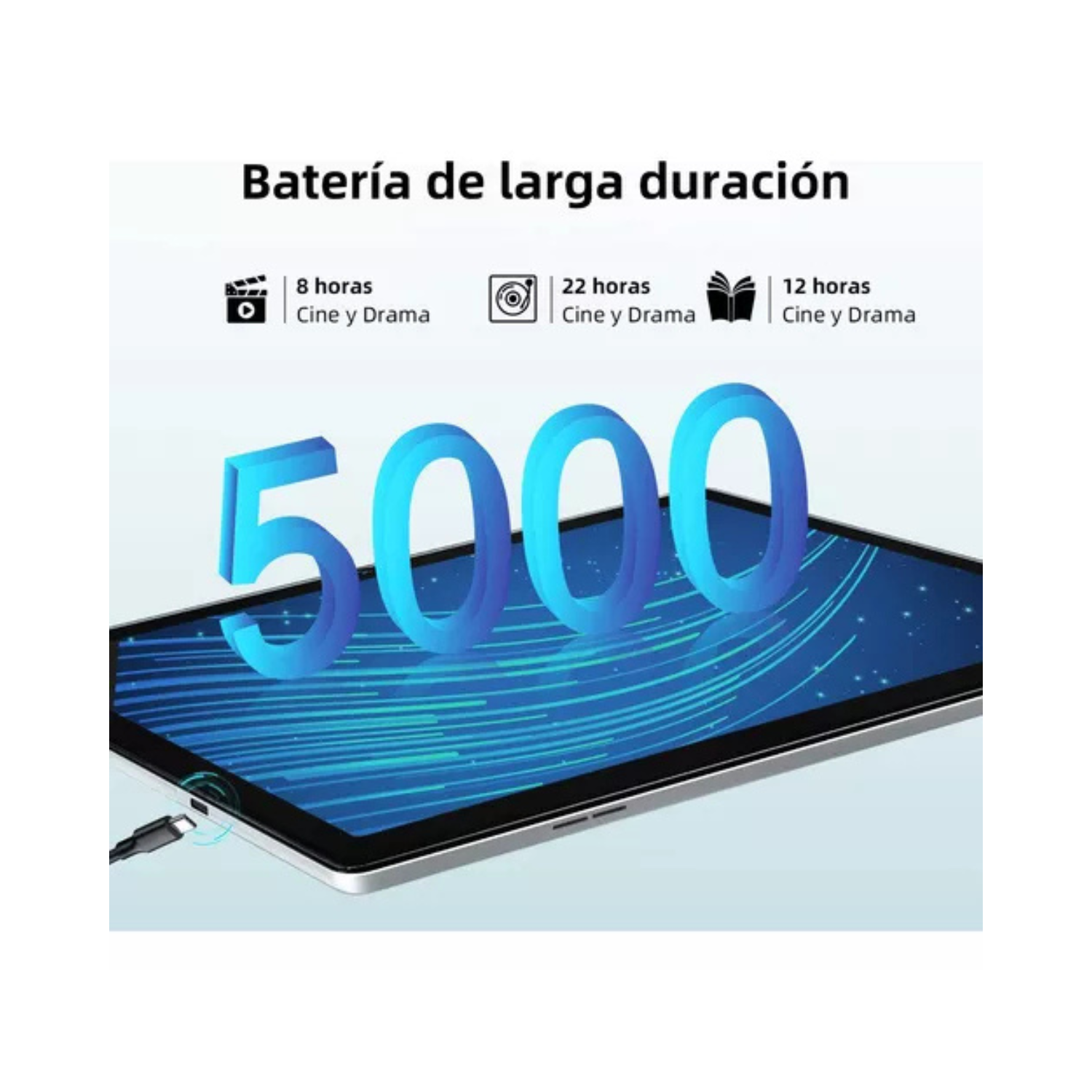 Tableta Moderness MB-1001, Android 13, pantalla de 10,1", Android 13 2+5MP Wi-Fi de 2,4GHz, Bluetooth de 4.2