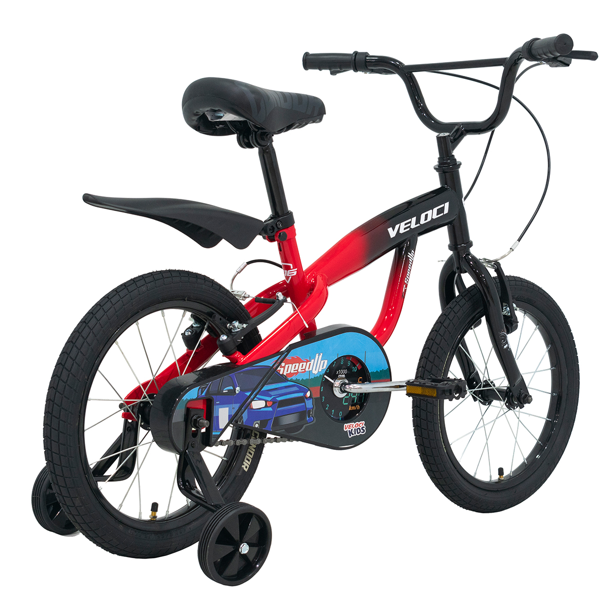 Bicicleta Veloci Speedup Rodada 16 Rojo Infantil