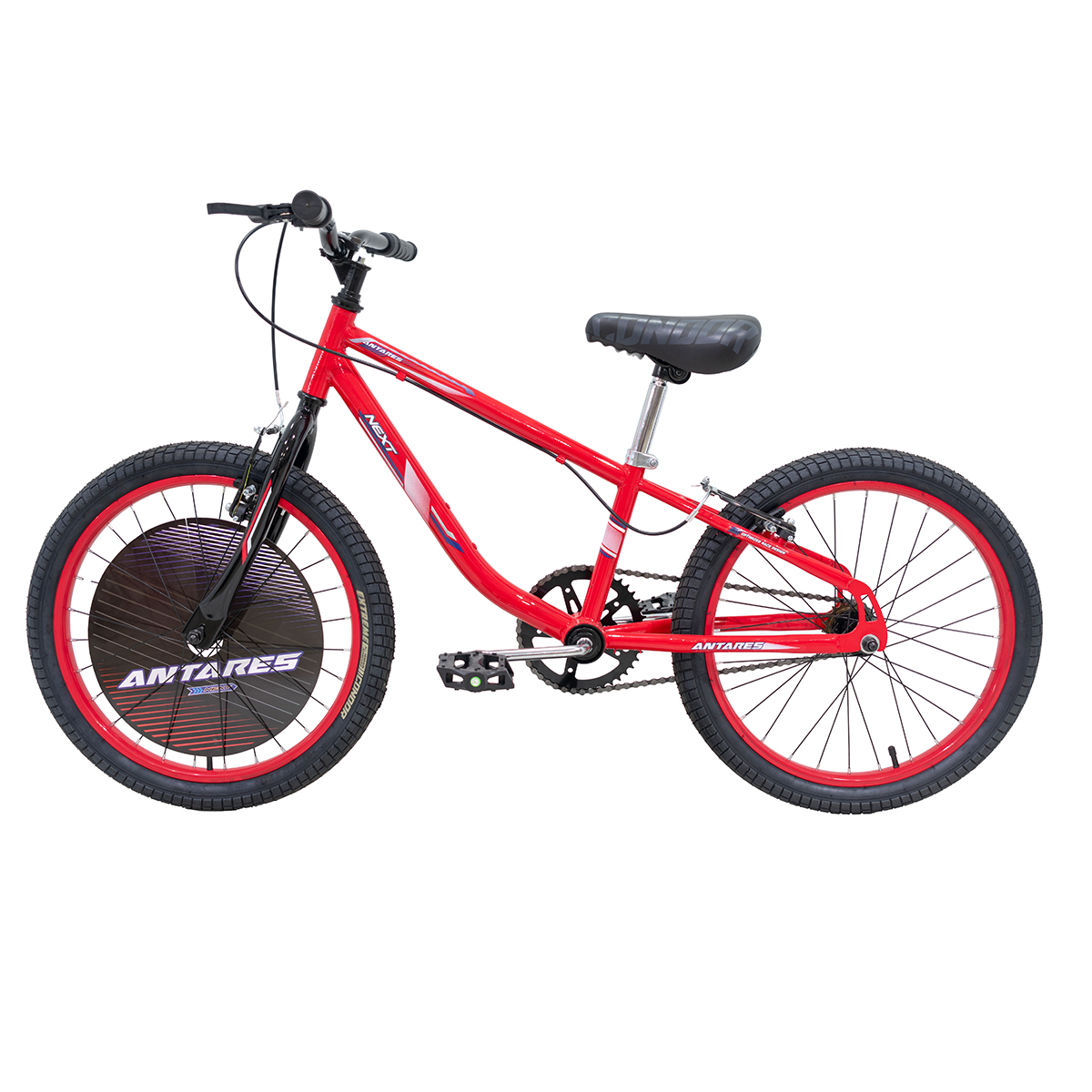 Bicicleta Veloci Next Antares Rodada 20 Rojo Infantil