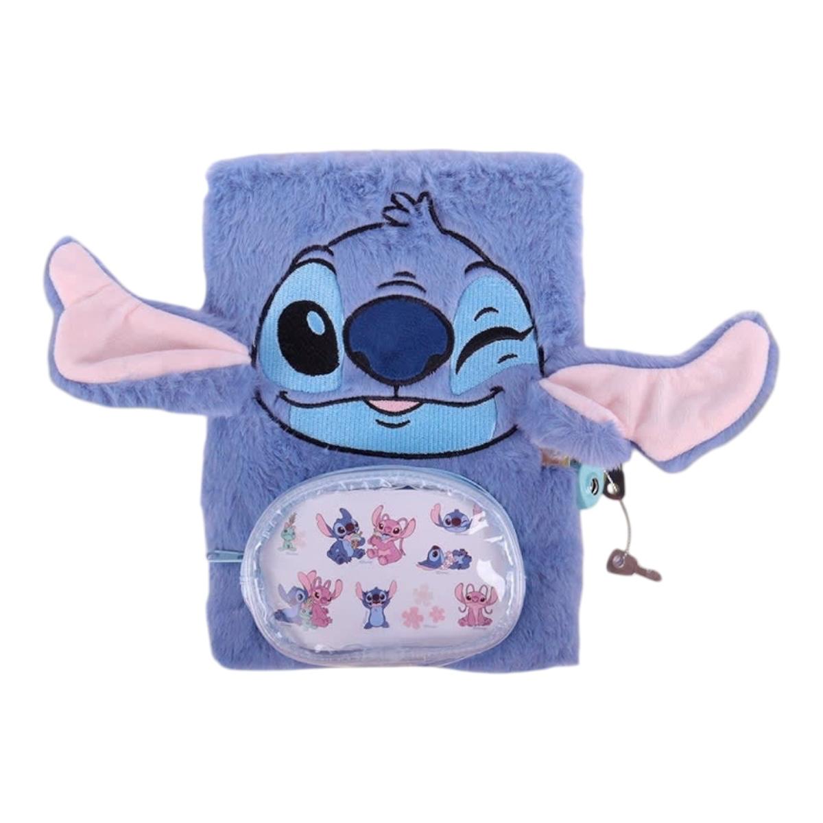 Libreta Con Candado Diario Disney Stitch