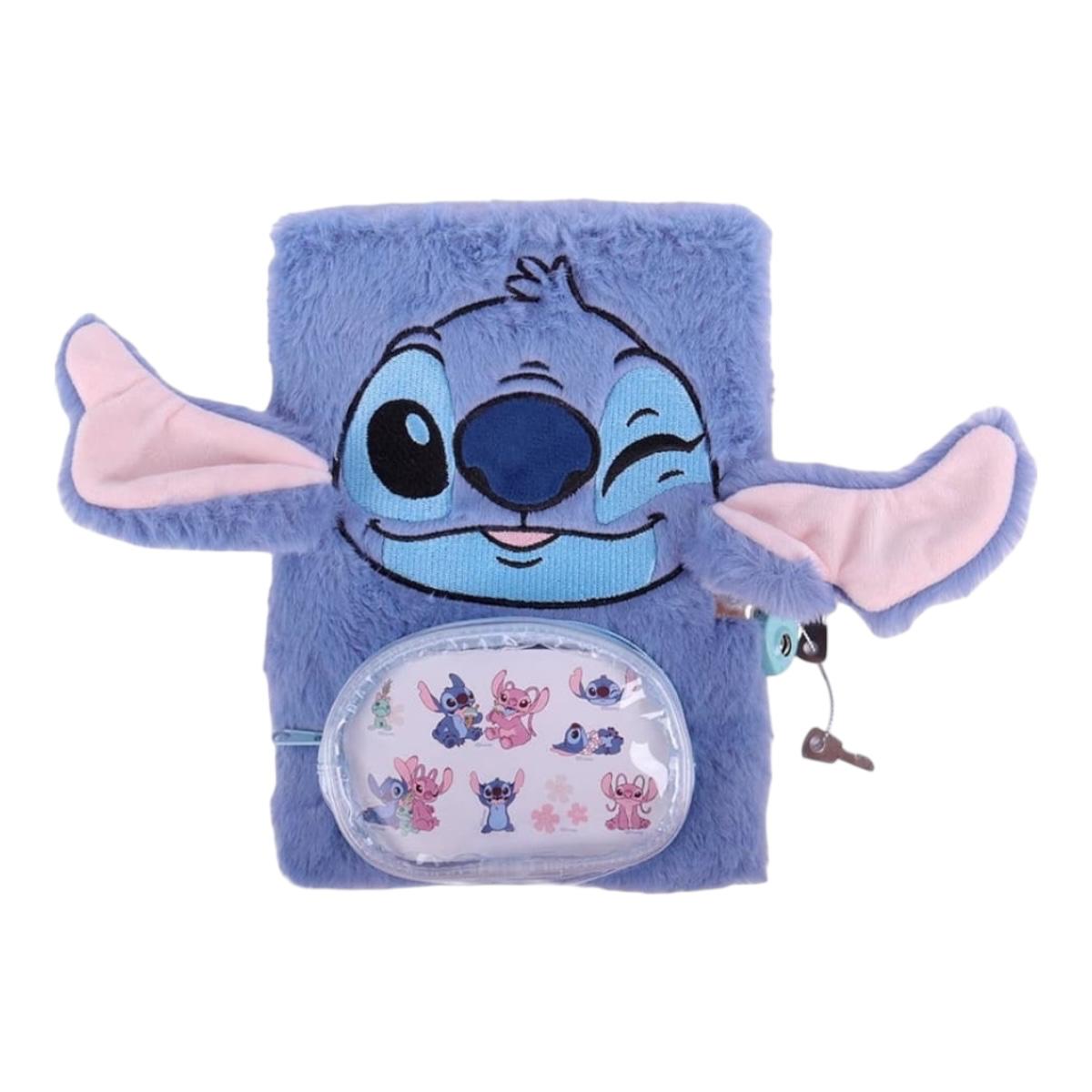 Libreta Con Candado Diario Disney Stitch