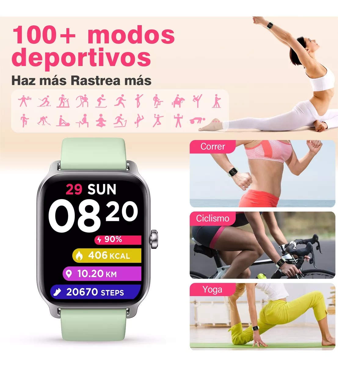 Smartwatch Reloj Inteligente Bluetooth