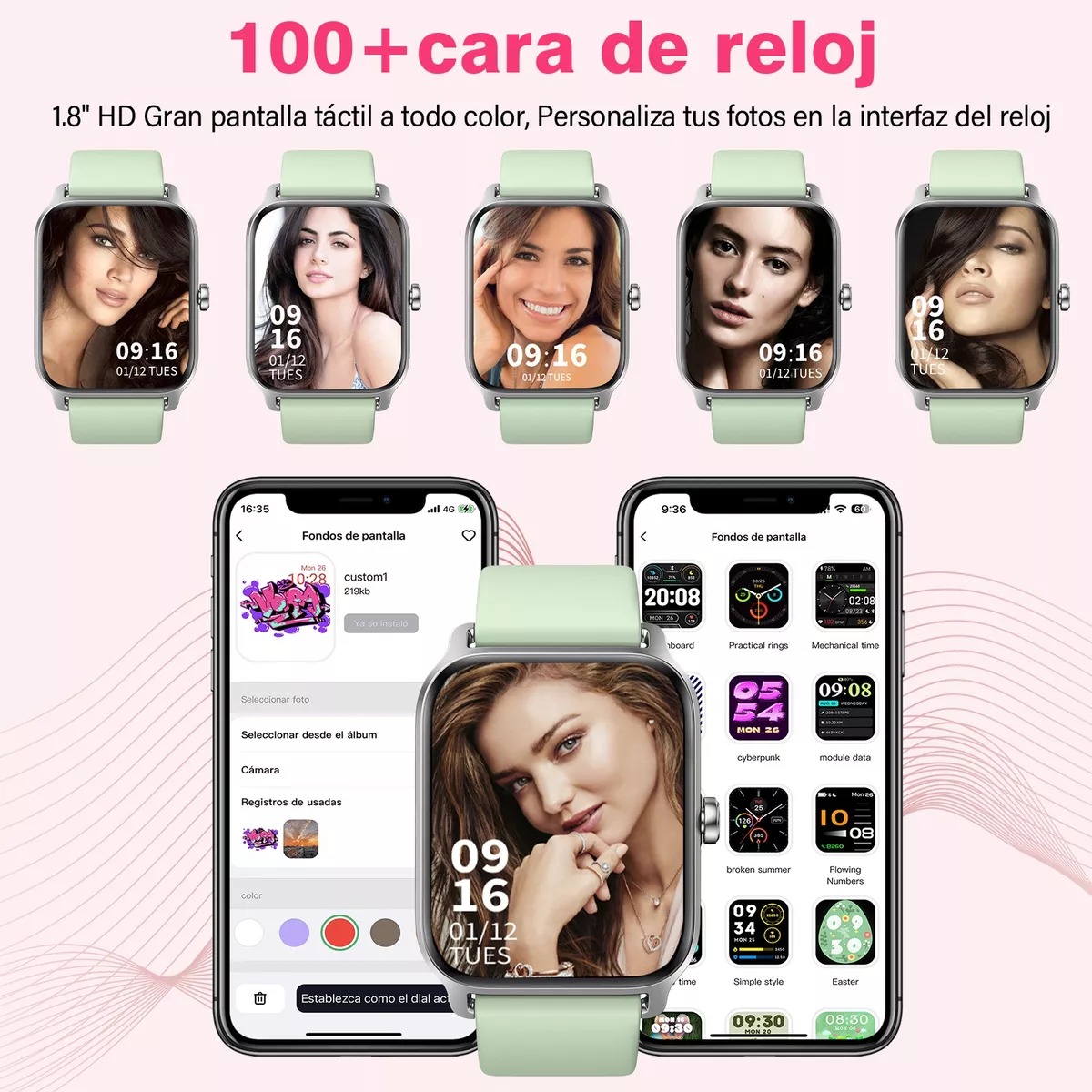 Smartwatch Reloj Inteligente Bluetooth