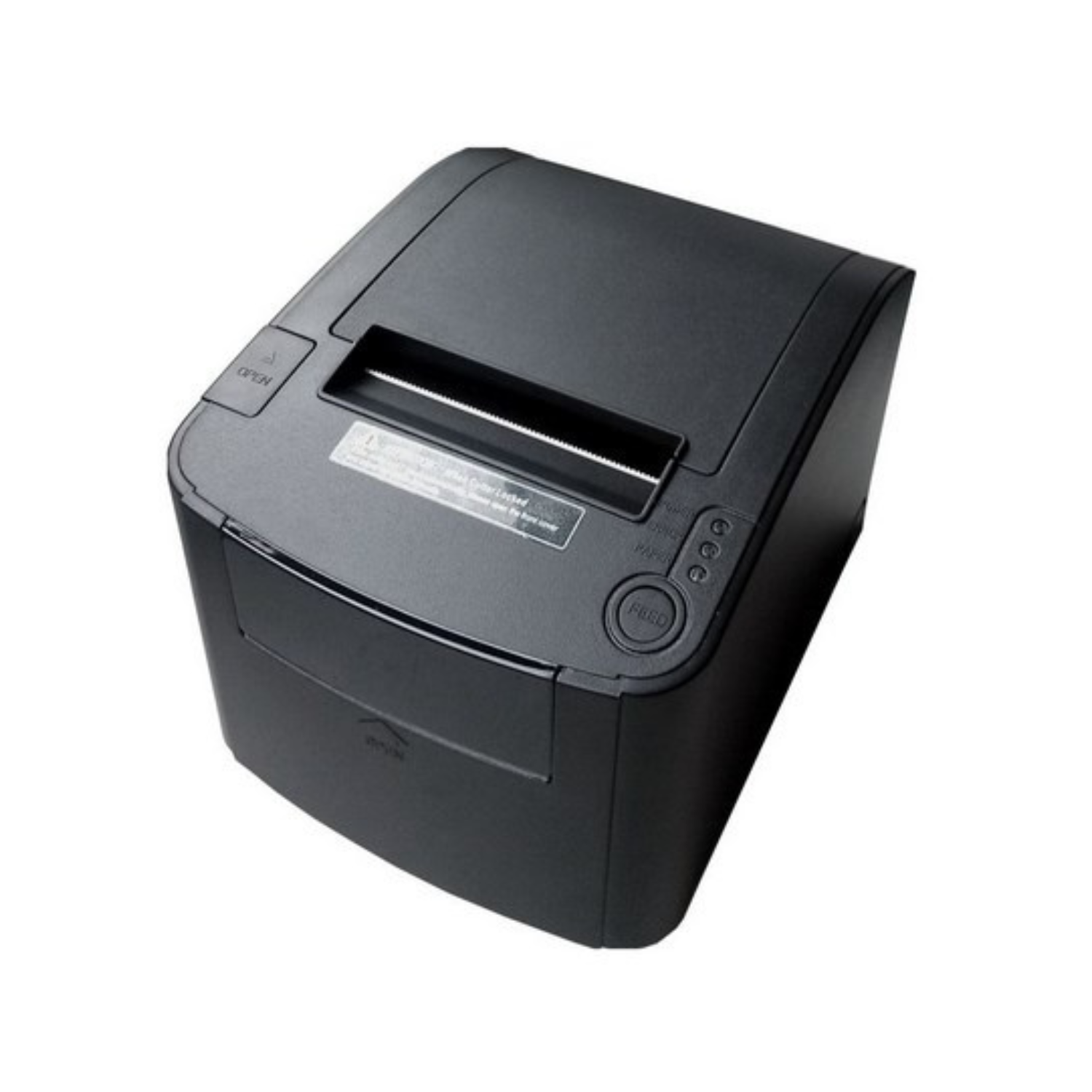 Mini impresora térmica ECLINE PM-80330, velocidad de 300mm/s, puerto serial RS-232, con cortador automático, puertos Serial+Ethernet+USB integrados