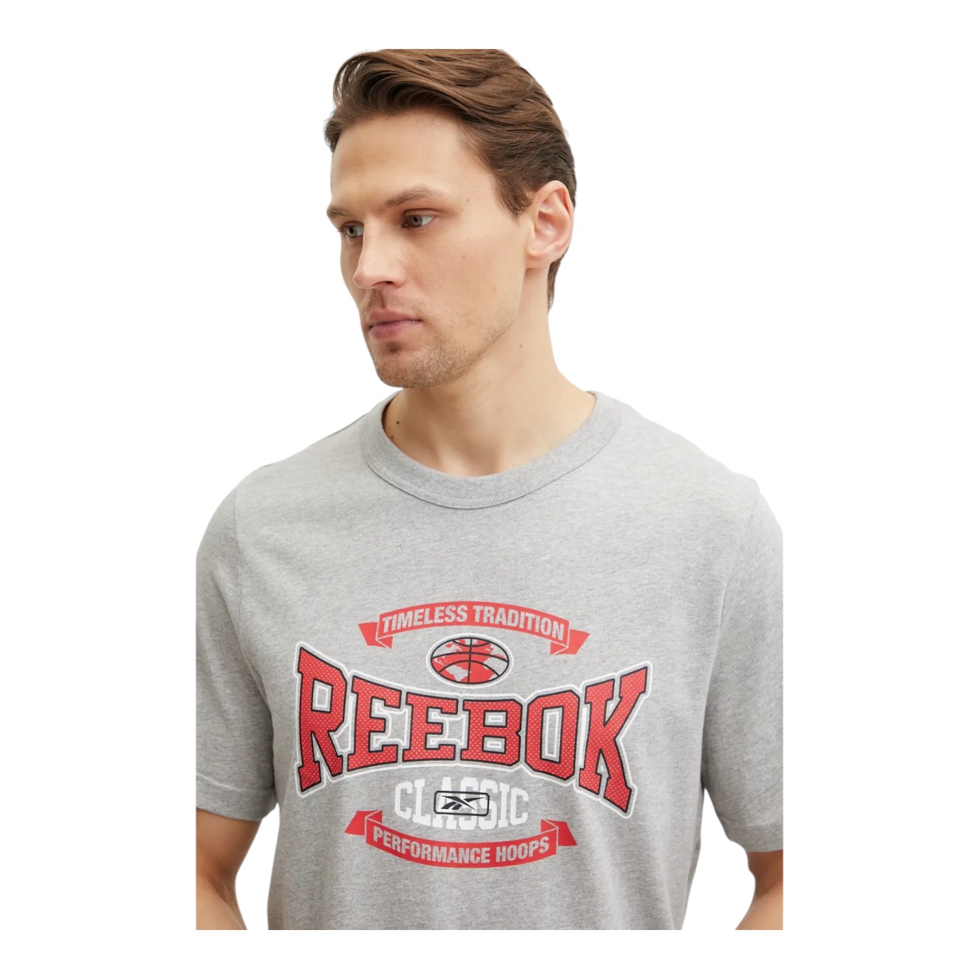 PLAYERA R E E B O K HOMBRE GRIS R E E B O K GS HS TRADITION TEE 100218840