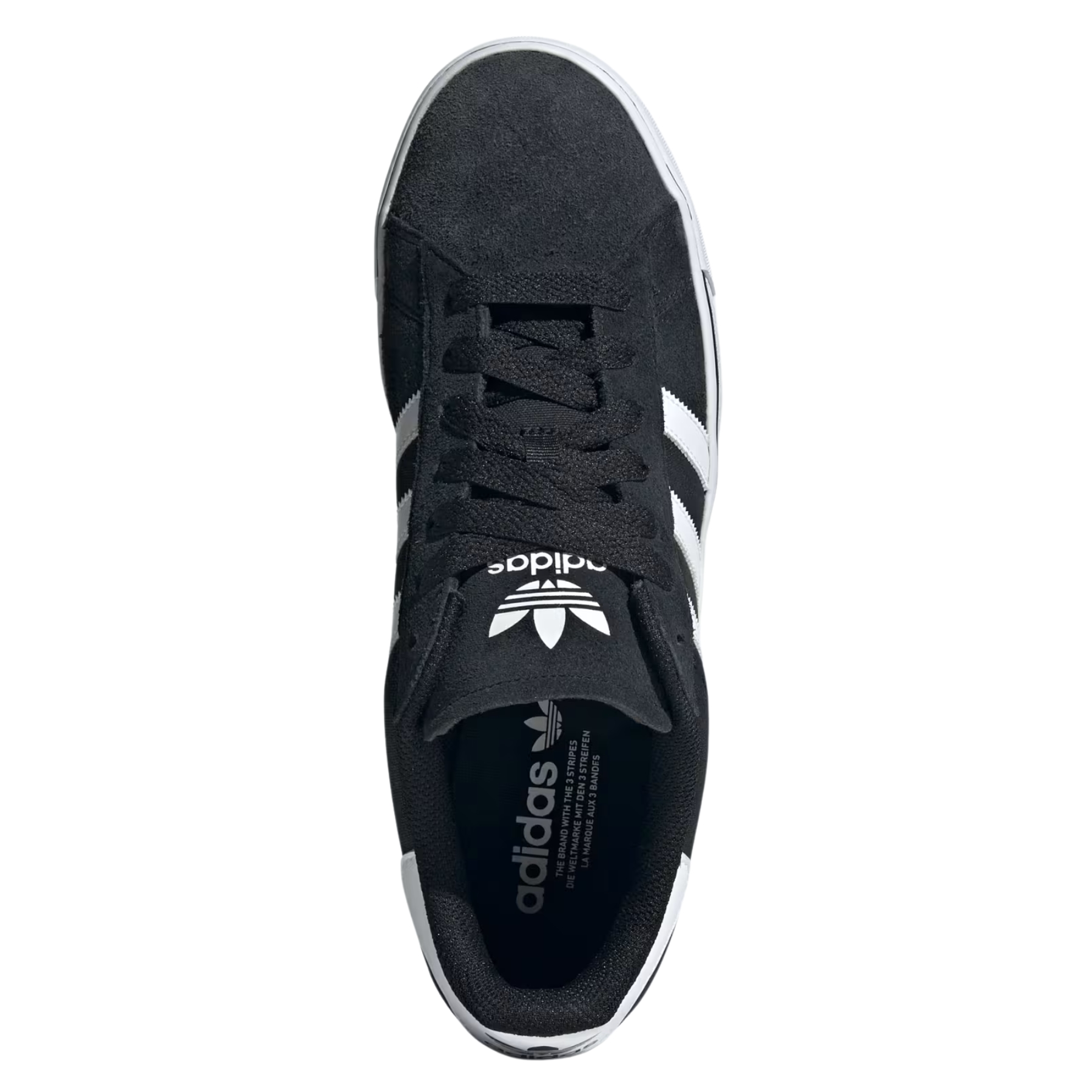 Tenis adidas Campus Vulc Id1372 Casual Unisex Negro