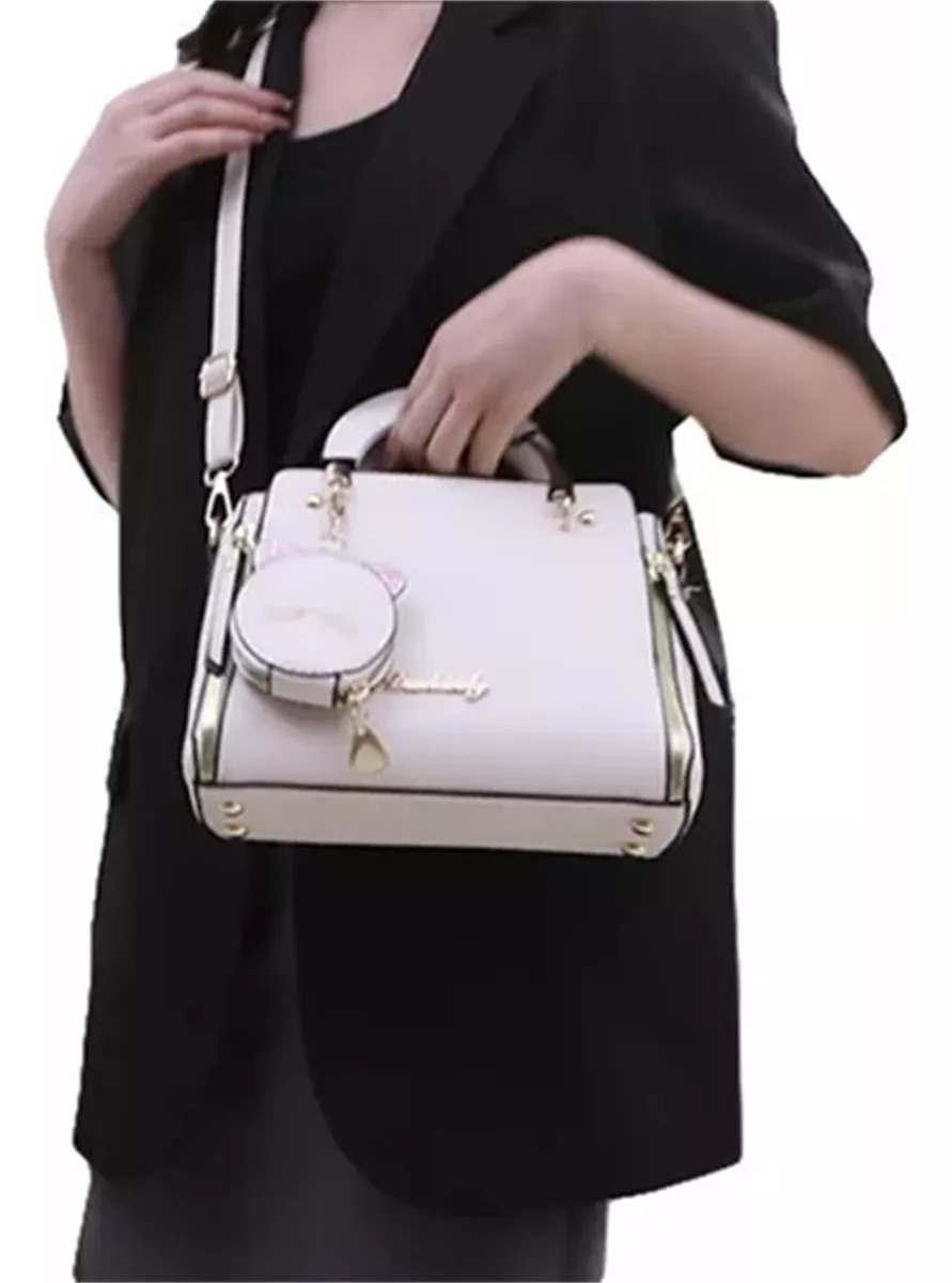 Bolsa crossbody diseño de gato