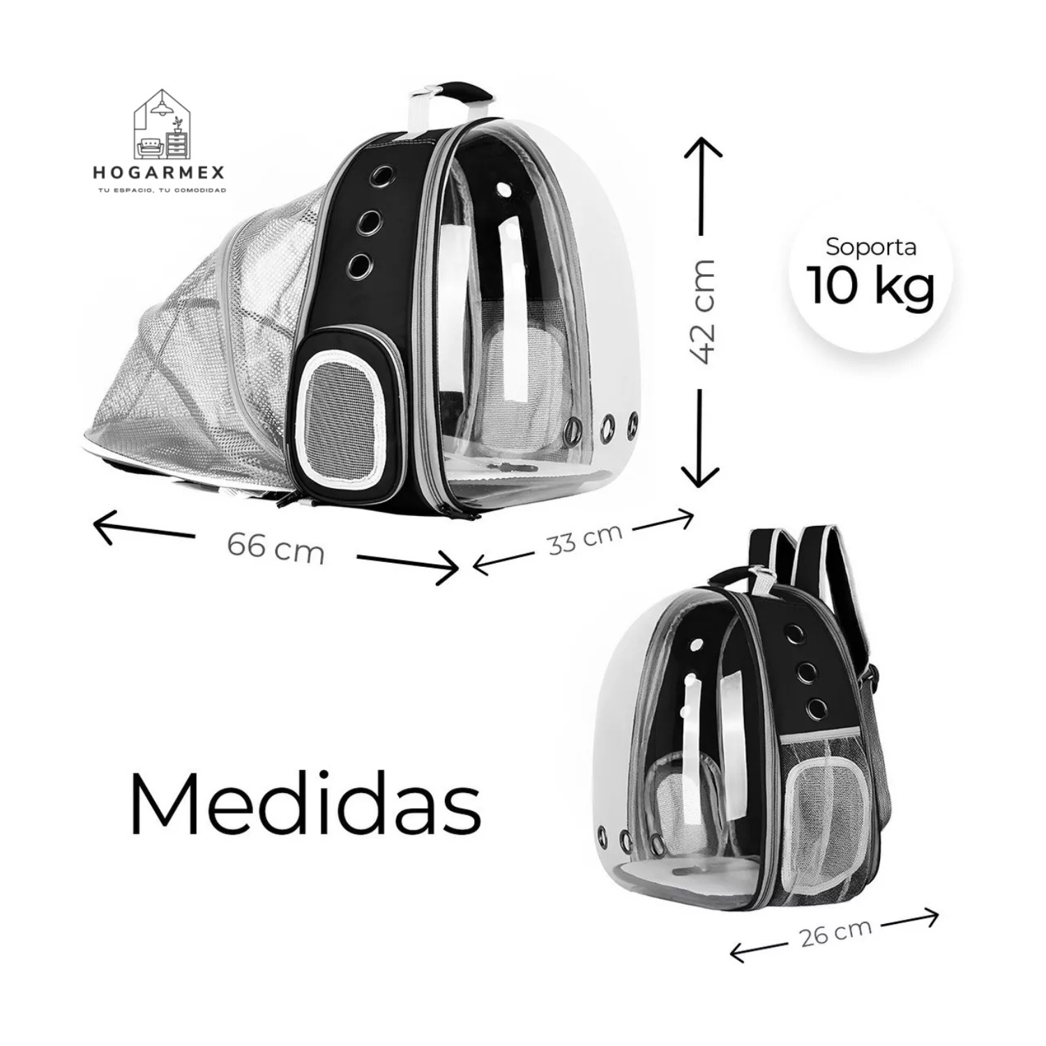 Mochila Transportadora Para Perros/gatos