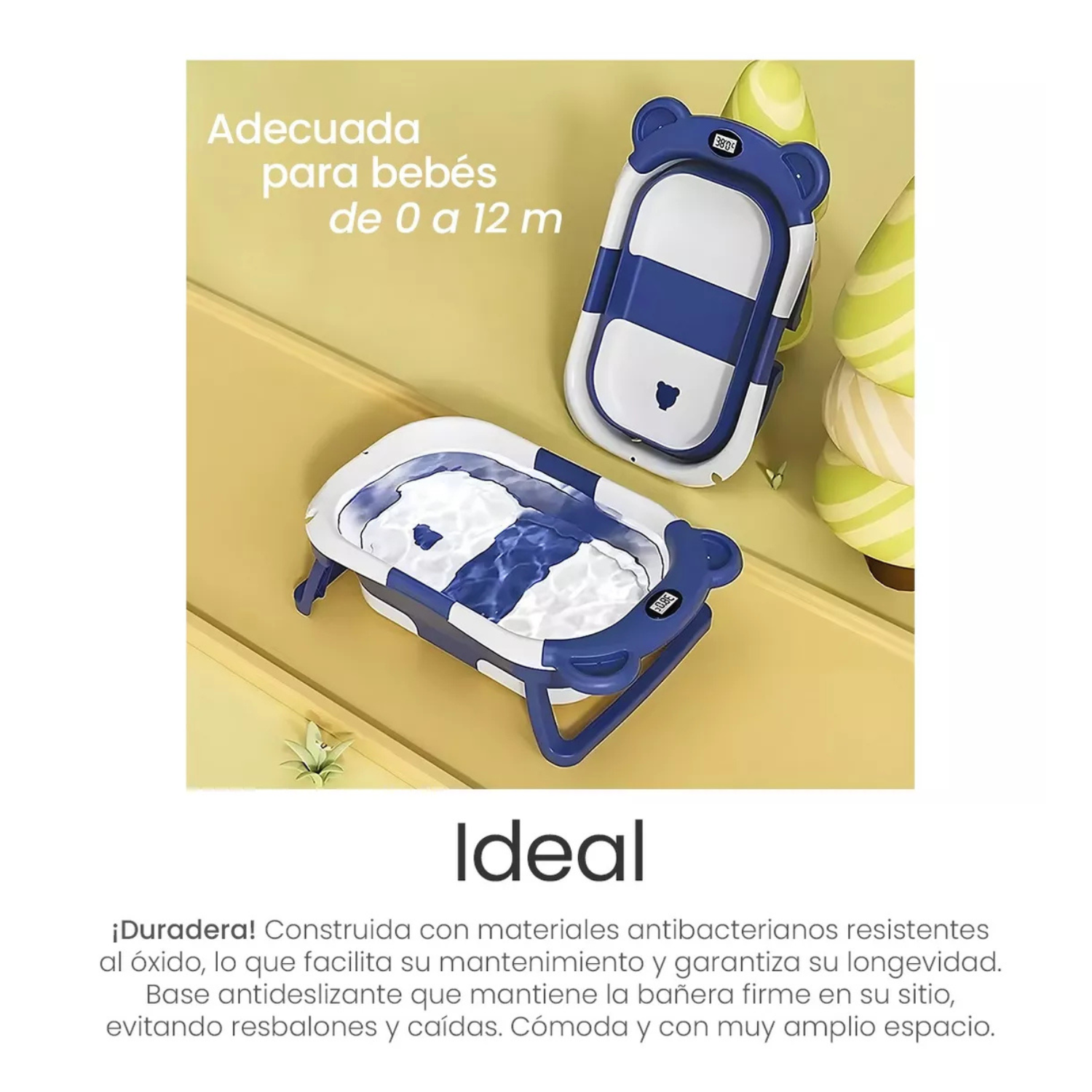 Tina Baño Bebe Plegable Portátil