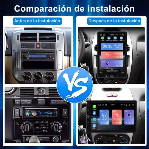Estéreo De Pantalla Desmontable Giratorio 1din 10.4 Pulgadas