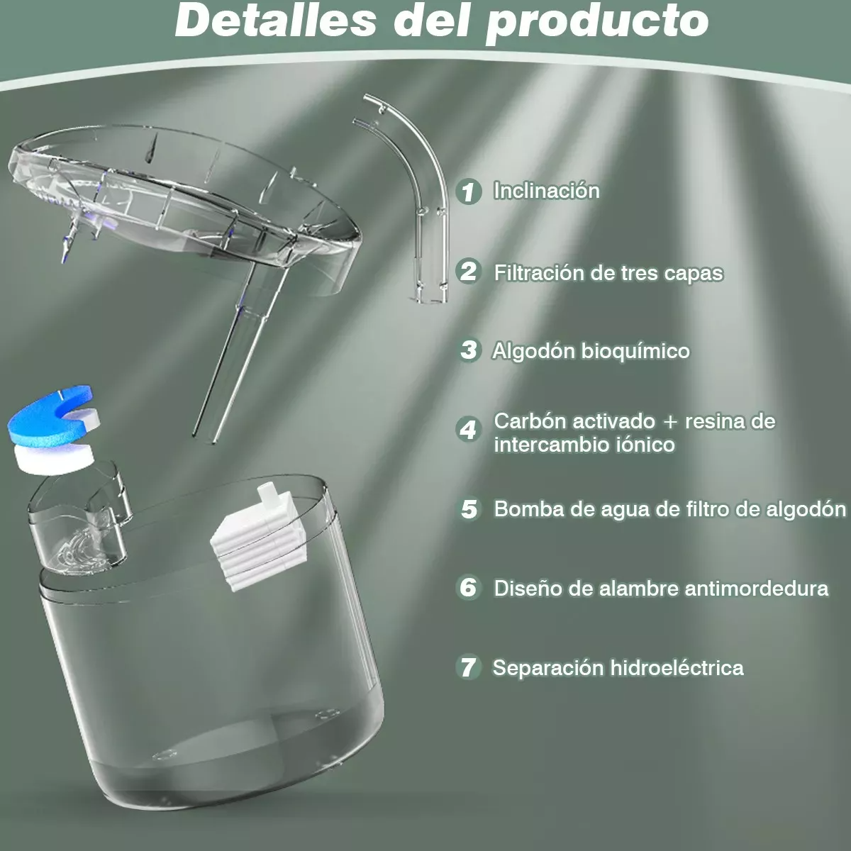 Bebedero Automático con Inducción - Hidratación Inteligente para Perros y Gatos