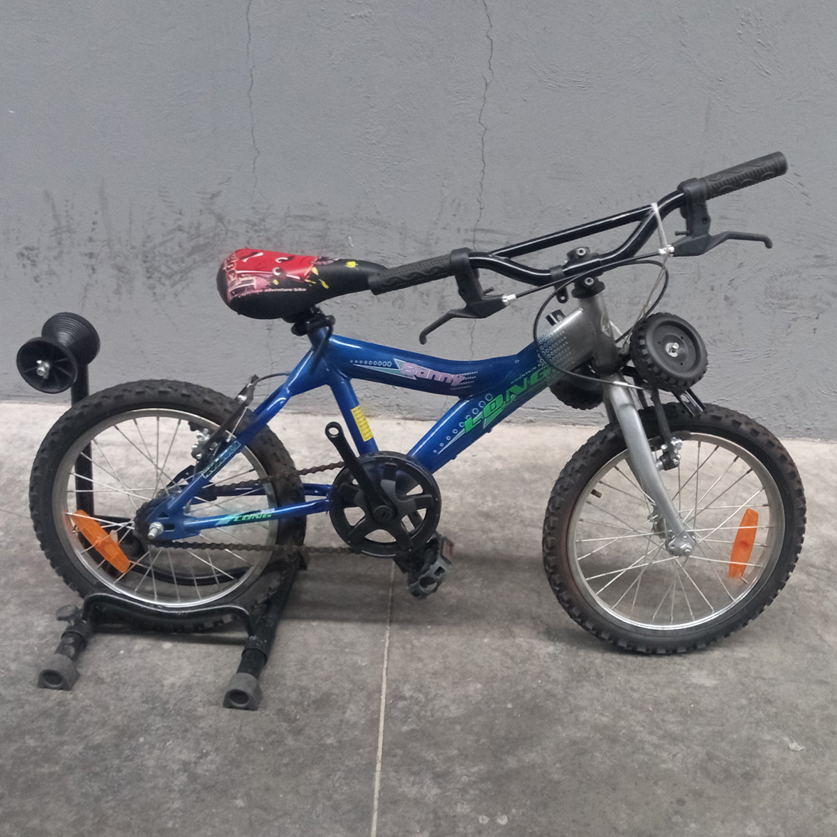 Bicicleta Veloci Reacondicionado Sunny Long R16 Azul
