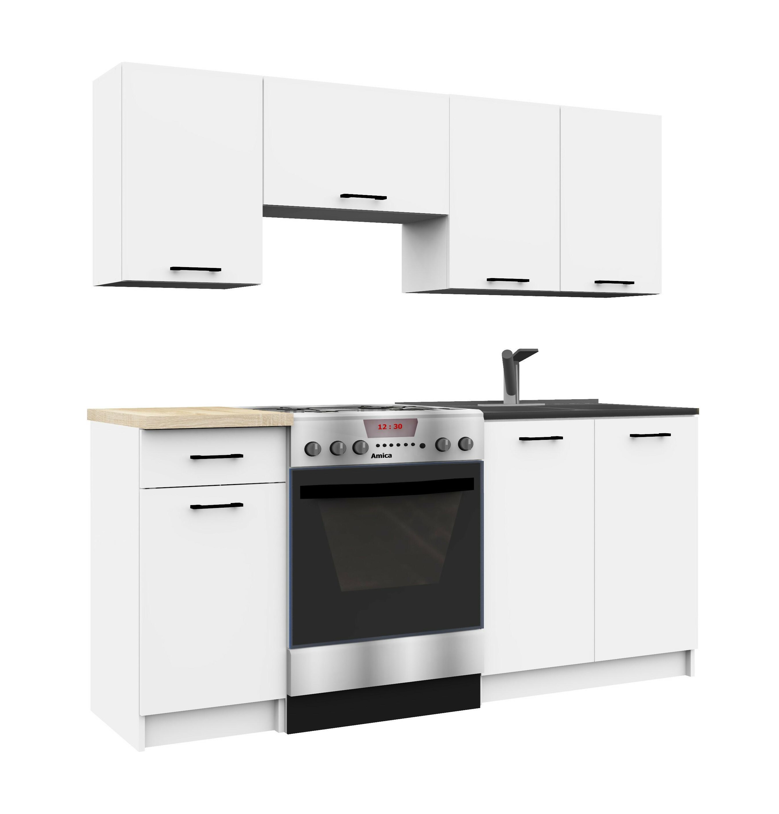 Cocina Lima con Tarja 180 cm B
