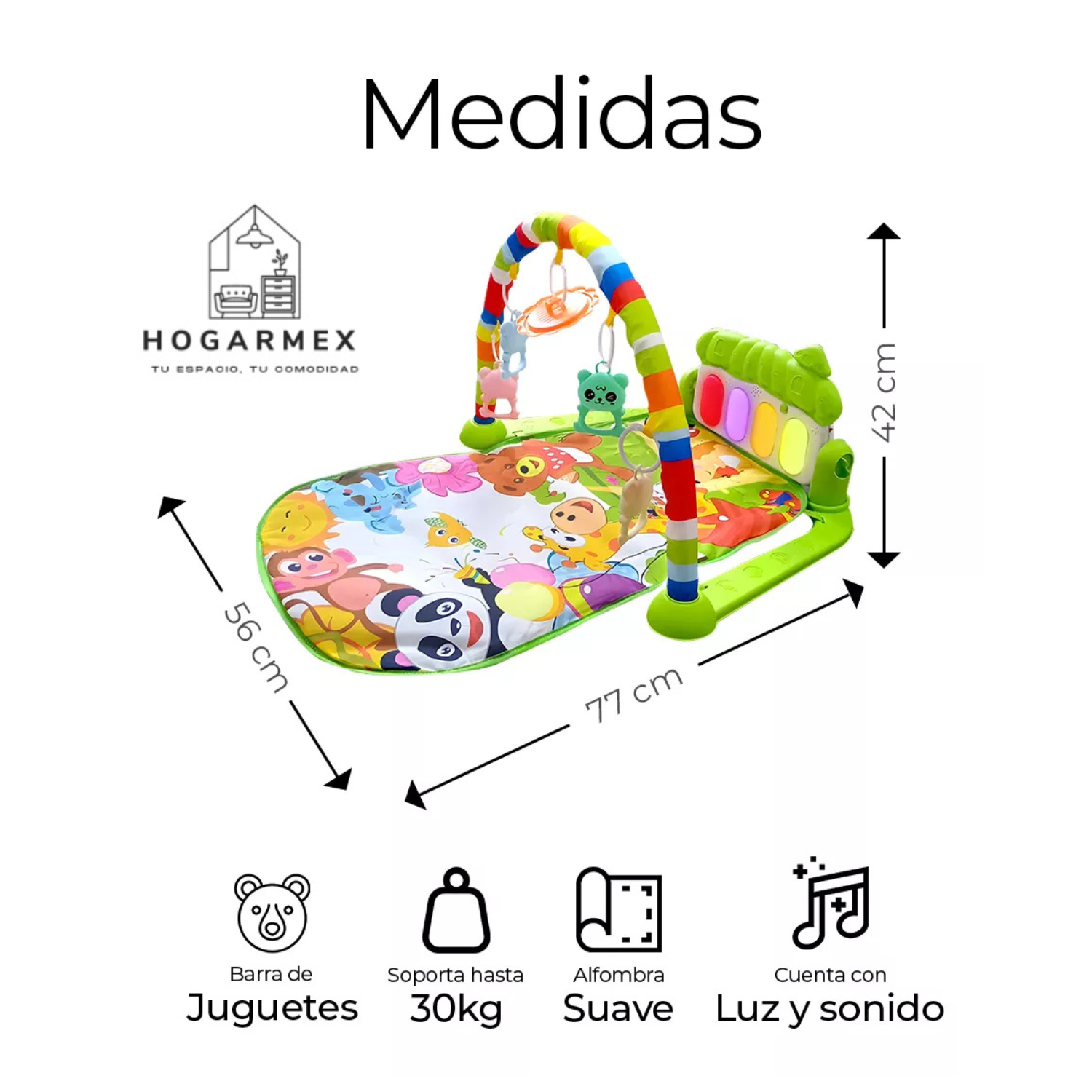 Gimnasio Tapete De Juegos Para Bebés