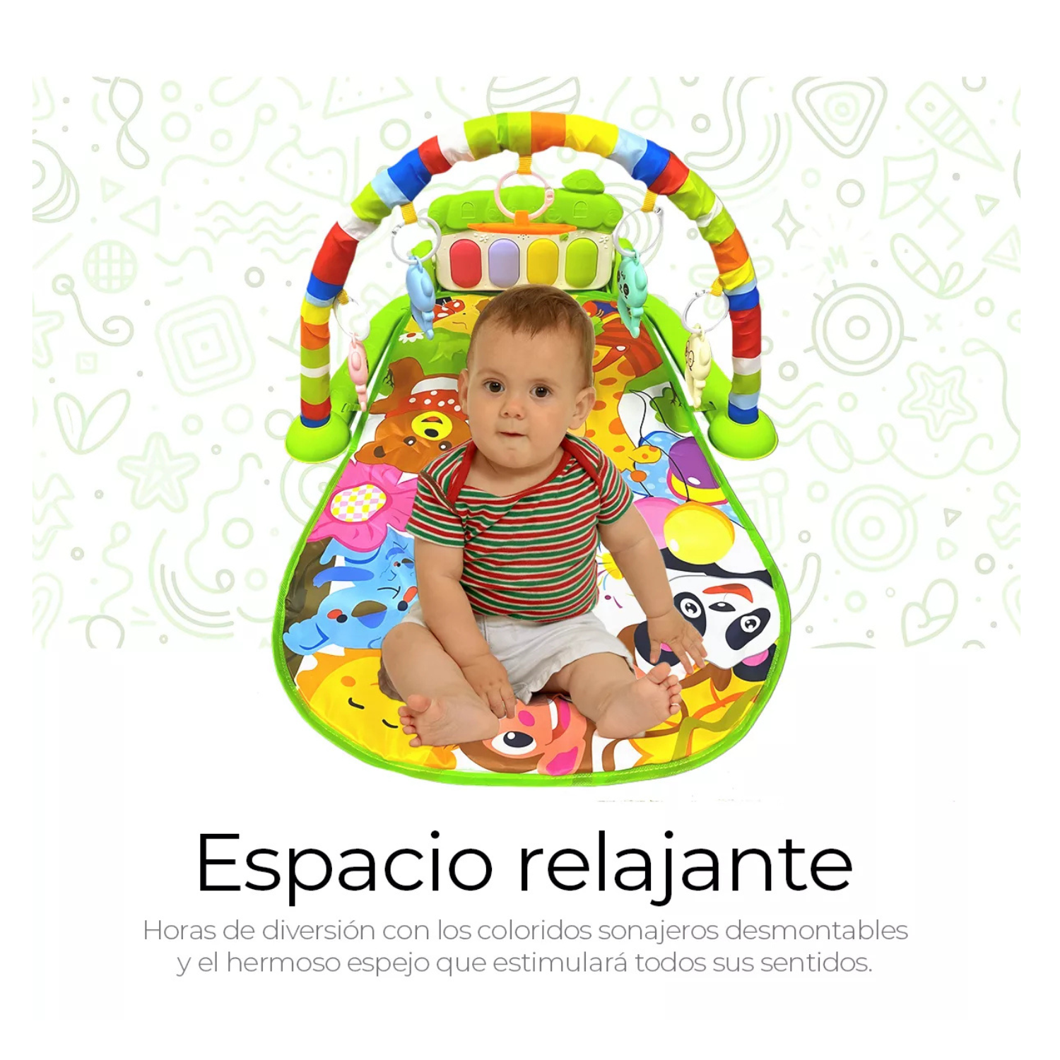 Gimnasio Tapete De Juegos Para Bebés