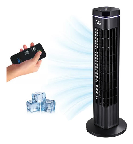 Ventilador De Torre Abanico Sin Aspas Portátil Con Control