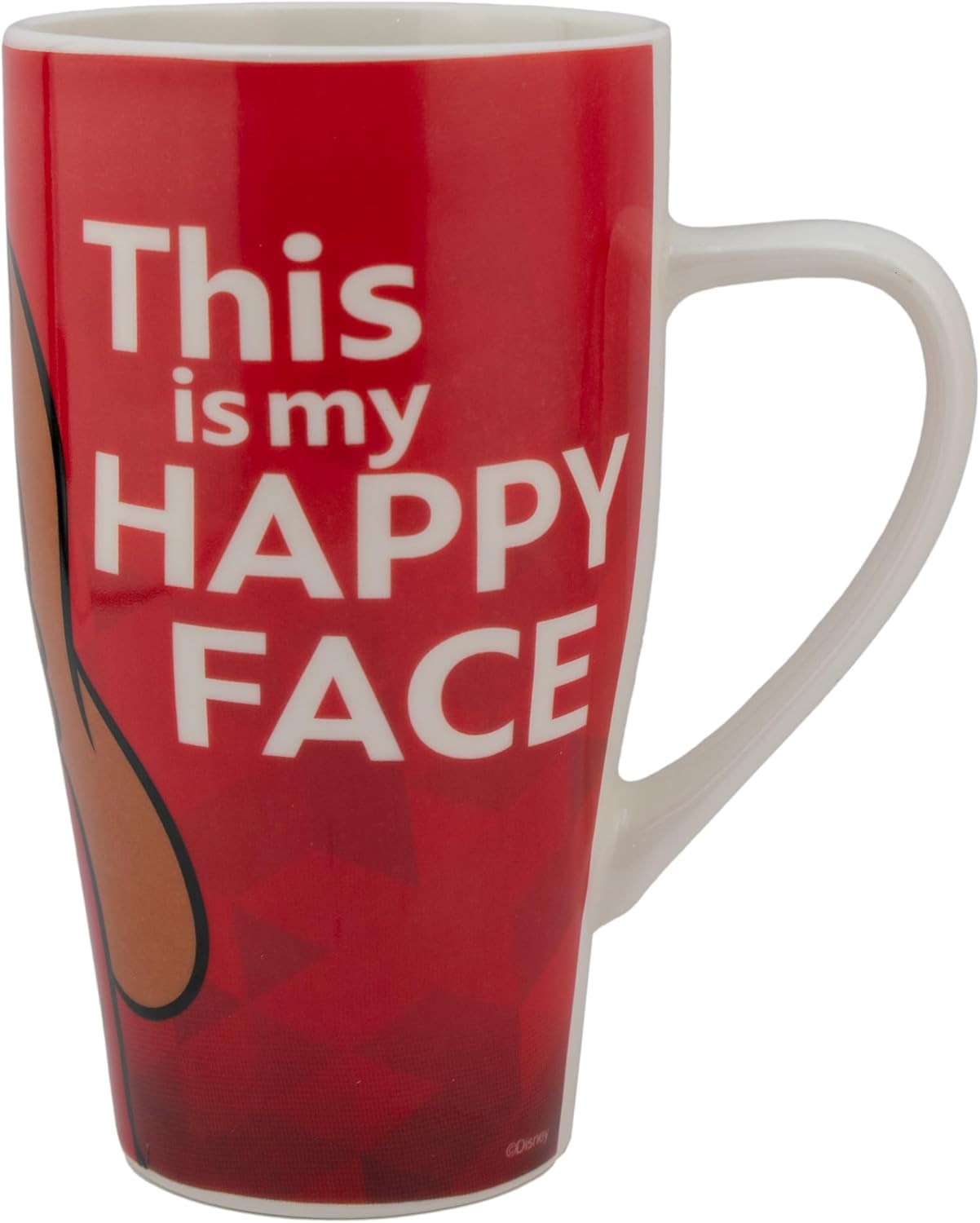 Taza Gruñon enano Blanca Nieves Porcelana 600 ml This Is my Happy Face 7 Enanitos Snow White