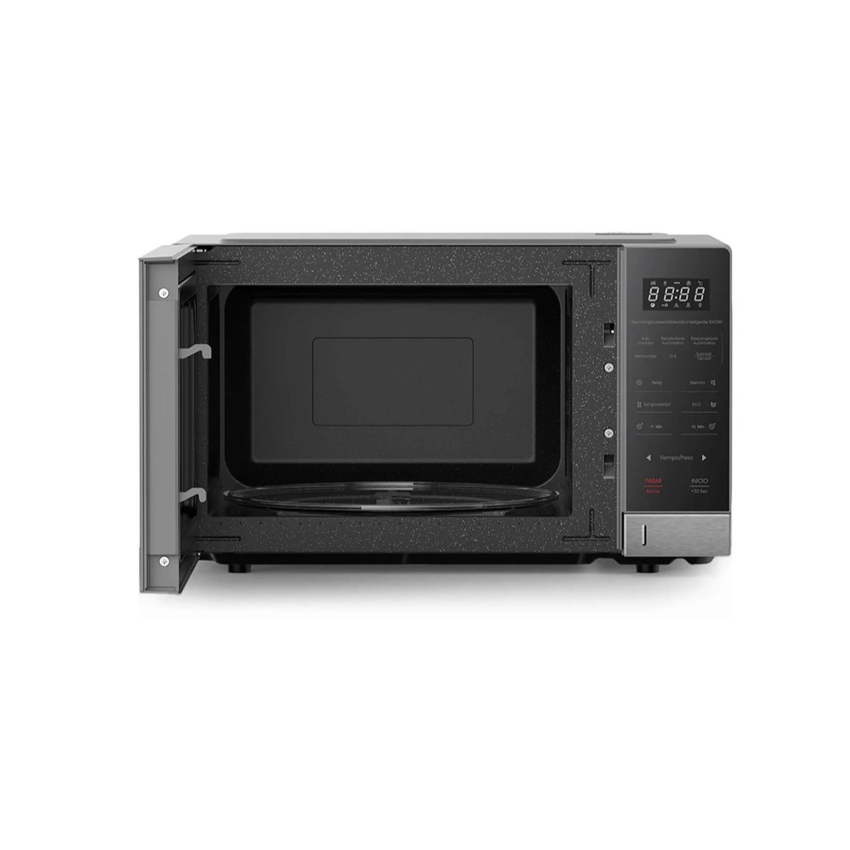 Horno de Microondas Hisense 1.1 Pies Cúbicos Gris HMMG3010SMG
