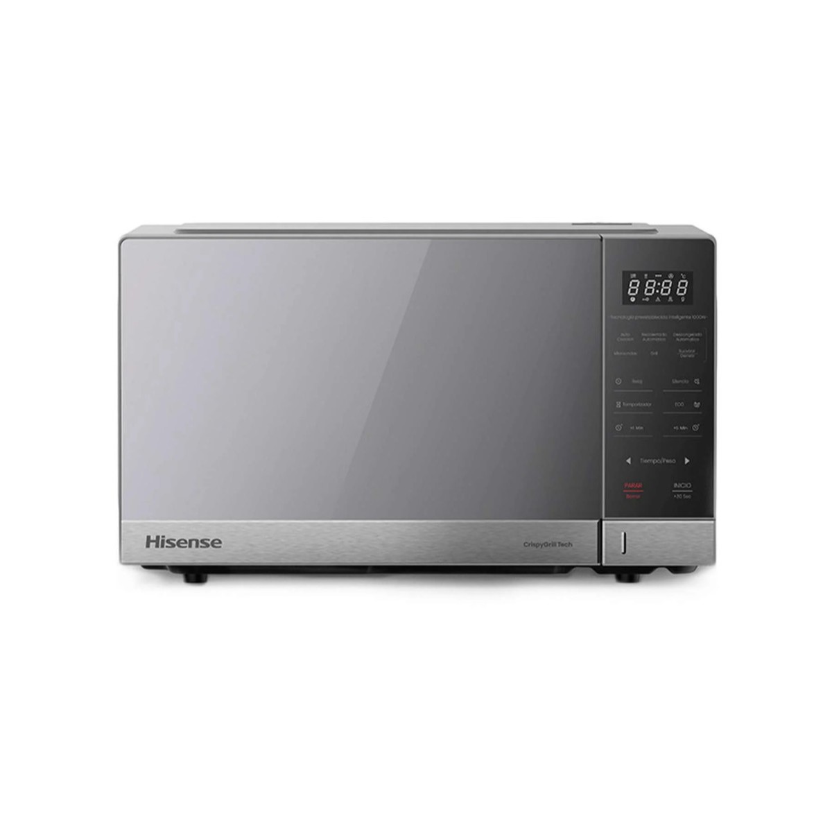 Horno de Microondas Hisense 1.1 Pies Cúbicos Gris HMMG3010SMG