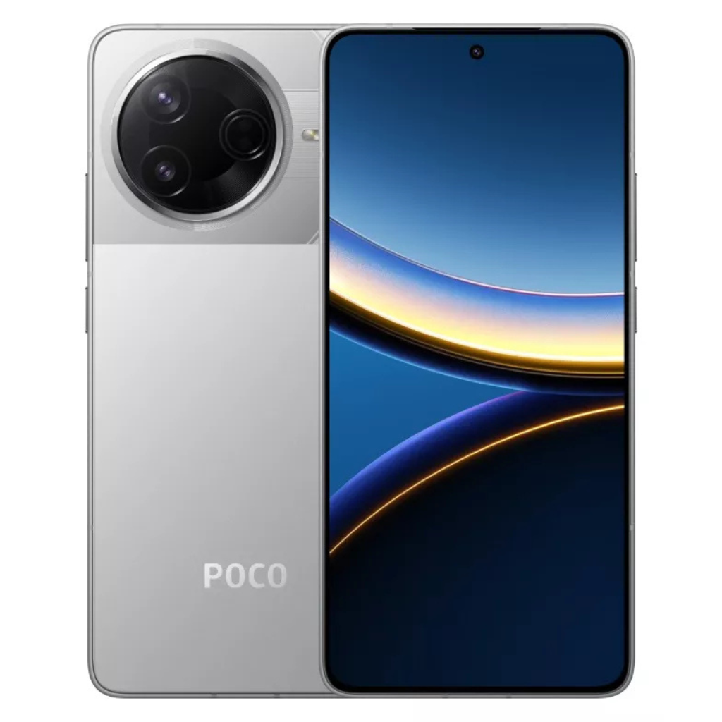 Xiaomi Poco F7 Pro 256GB 12GB RAM Snapdragon 8s Gen 3 Pantalla 667 WQHD Plus OLED 120Hz Camara 50MP Bateria 6600mAh IP68. PLATA
