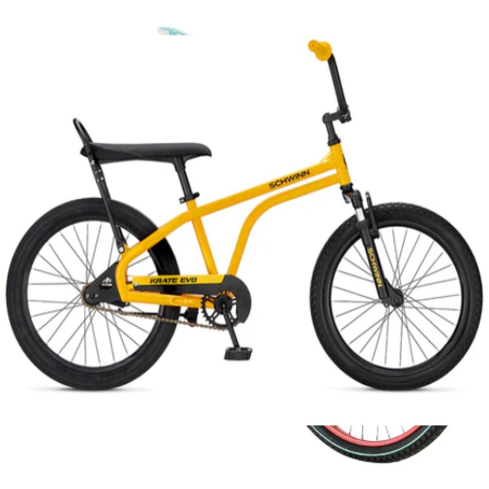 Bicicleta Infantil Schwinn Krate Evo R20 Amarilla