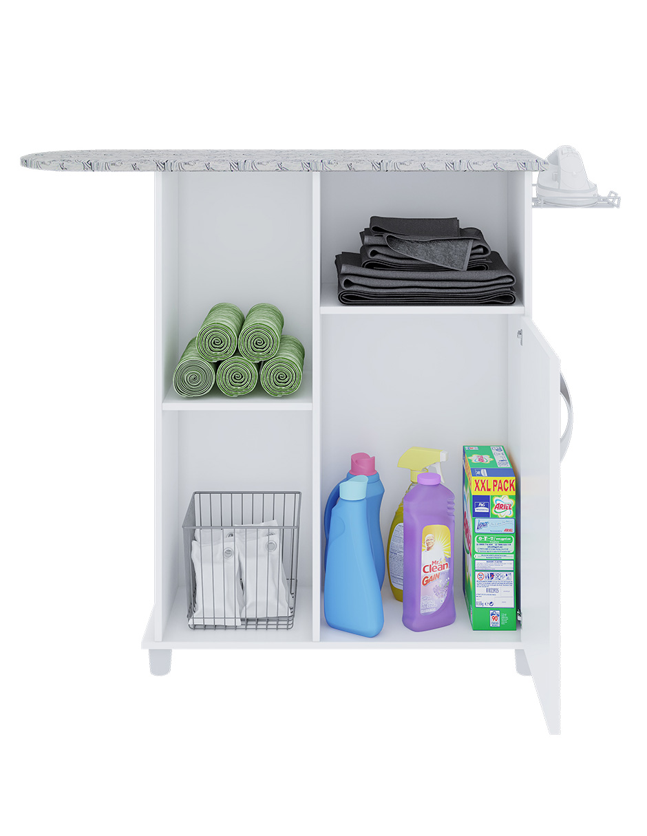 Mueble Para Planchar Florence Organizador C/Puerta 55002